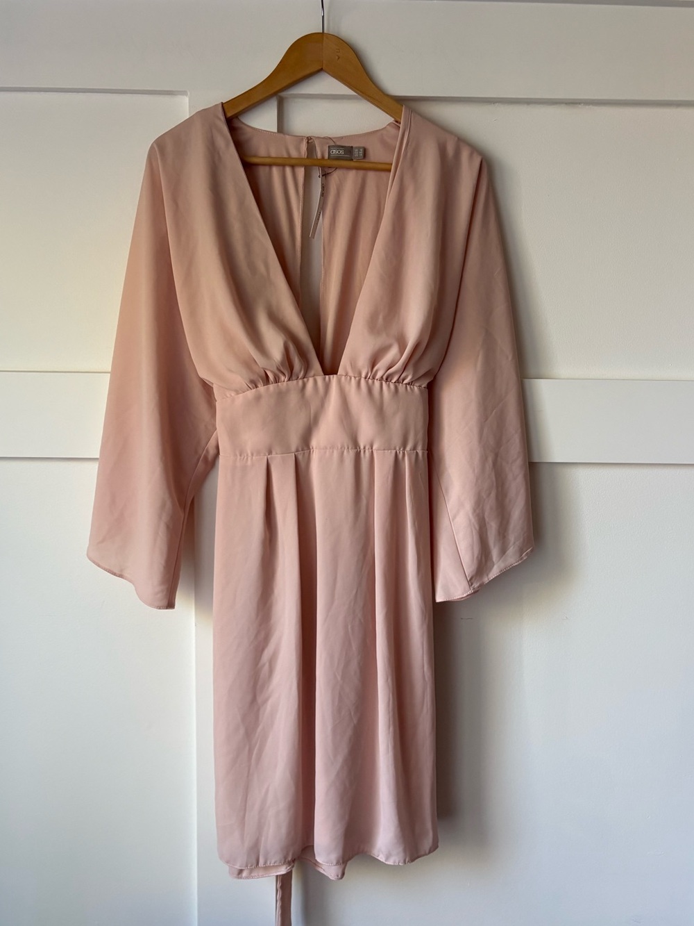 ASOS • Kimono Style Chiffon A-Line Dress • Size 14